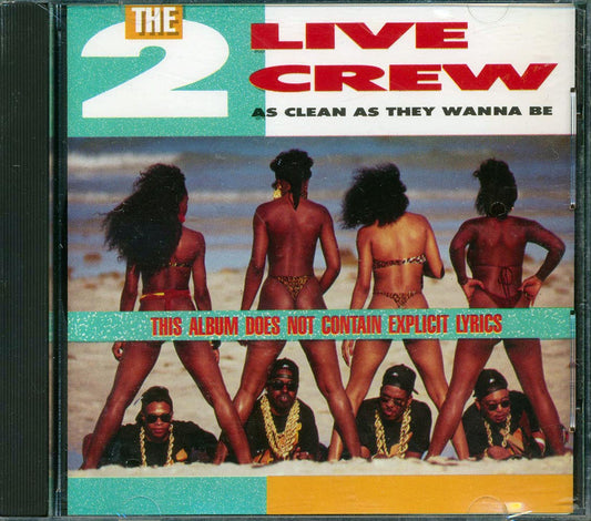 2 Live Crew - As Clean As They Wanna Be [New CD]
