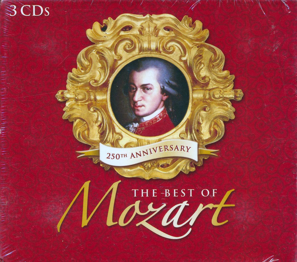 Slovak Philharmonic Orchestra, Stutgart Chamber Orchestra, Leningrad Soloists, Etc. - The Best Of Mozart: 250th Anniversary (31 tracks) (3xCD) (deluxe 3-fold digipak) [New CD]
