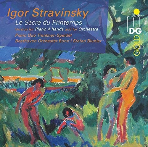 Stravinsky / Piano Duo Trenkner-Speidel / Beethove - Le Sacre Du Printemps Music CD