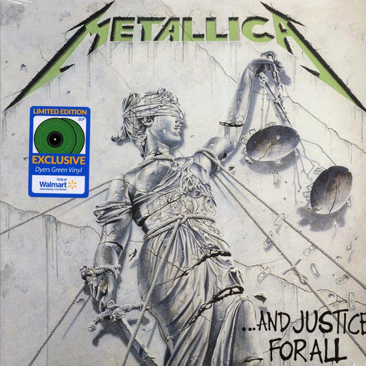 Metallica - And Justice For All (ltd. ed.) (2xLP) (180g) (green vinyl) (remastered) [New Vinyl Record LP]