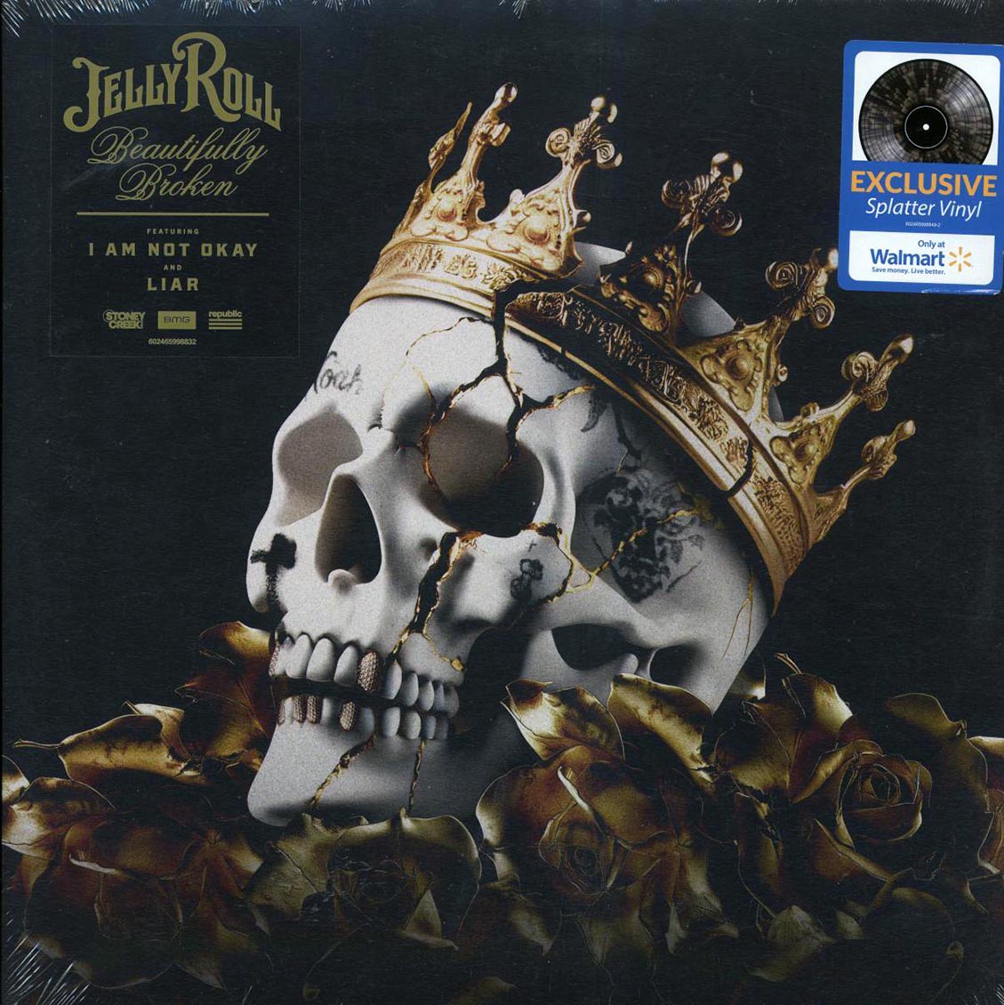 Jelly Roll - Beautifully Broken (brown splatter vinyl) [New Vinyl LP]