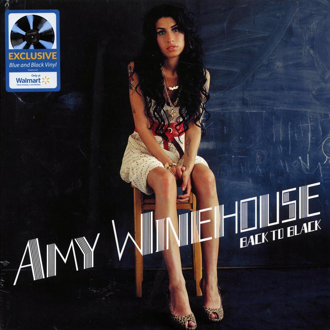 Amy Winehouse - Back To Black (blue/black vinyl) [New Vinyl Record LP]