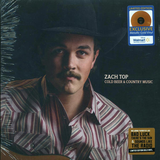 Zach Top - Cold Beer & Country Music (ltd. ed.) (gold vinyl) [New Vinyl LP]