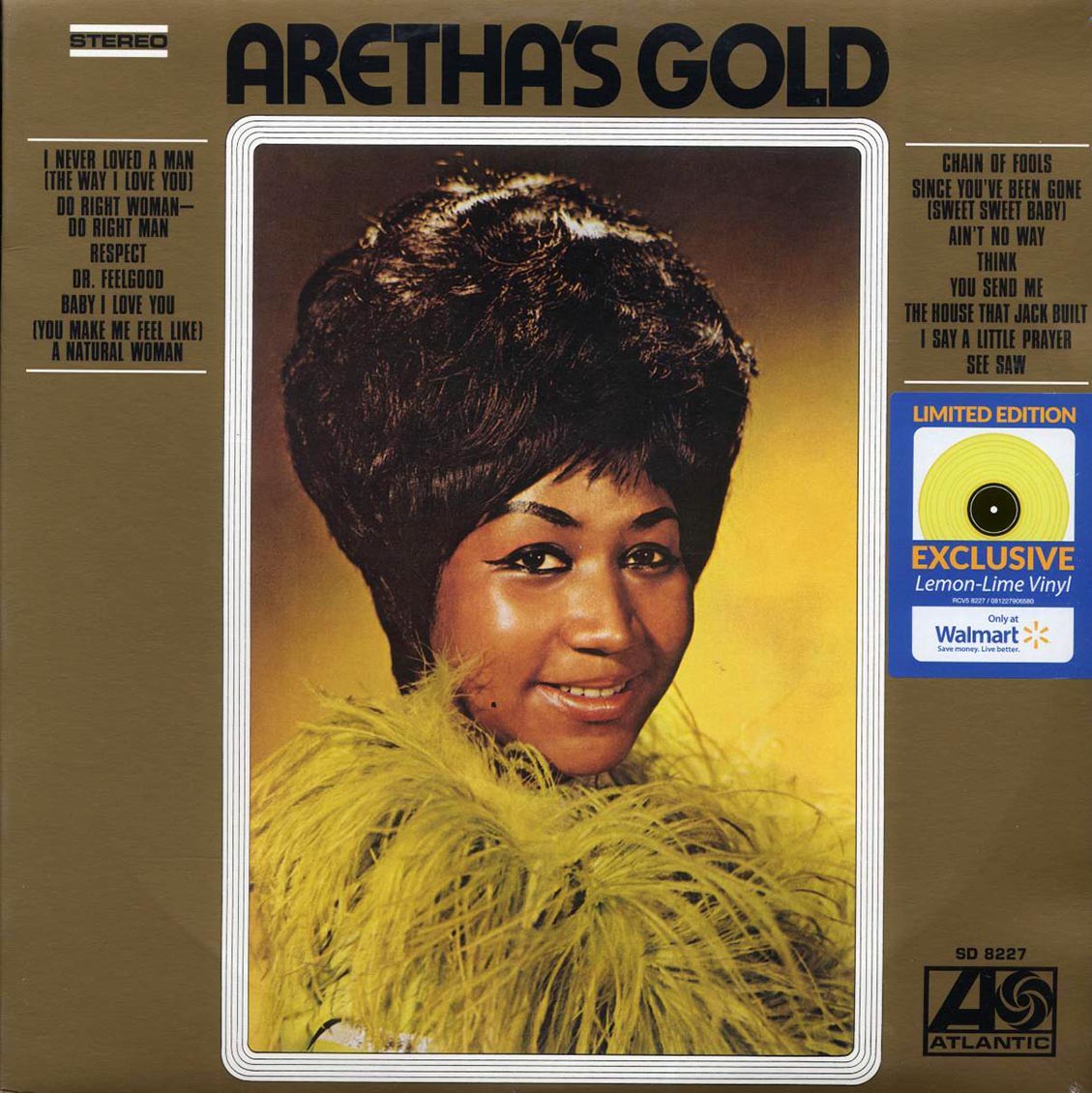 Aretha Franklin - Aretha's Gold (lemon/lime vinyl) [New Vinyl Record LP]