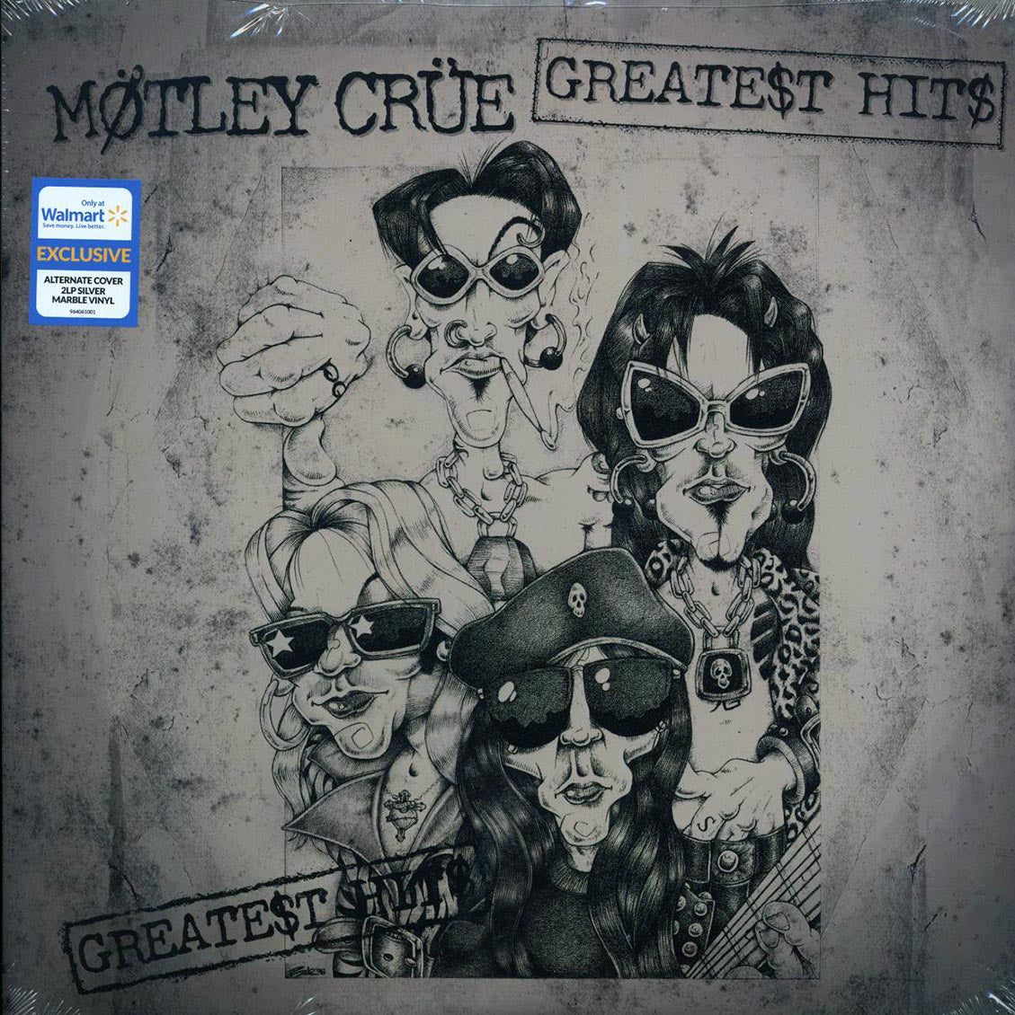 Motley Crue - Greatest Hits (2xLP) (silver vinyl) [New Vinyl Record LP]