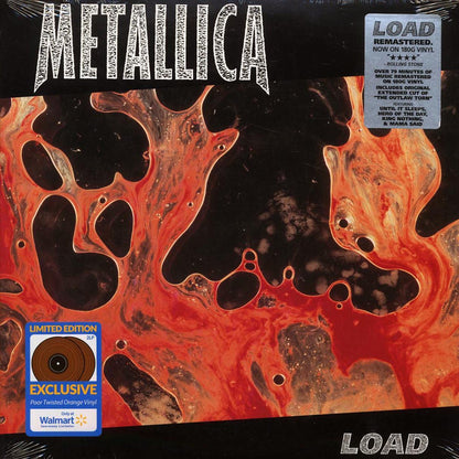 Metallica - Load (ltd. ed.) (2xLP) (180g) (orange vinyl) (remastered) [New Vinyl Record LP]