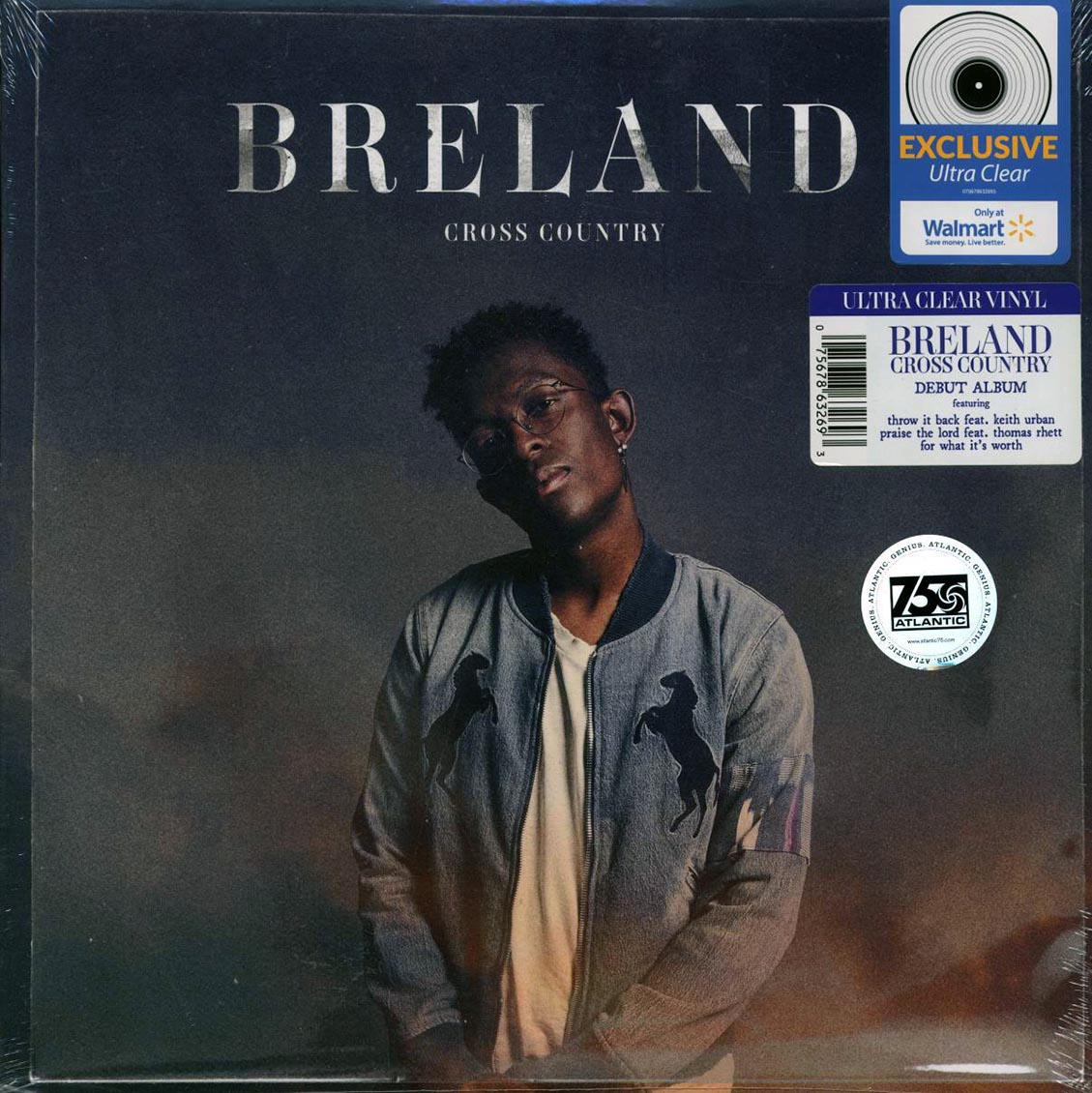 Breland - Cross Country (clear vinyl) [New Vinyl LP]