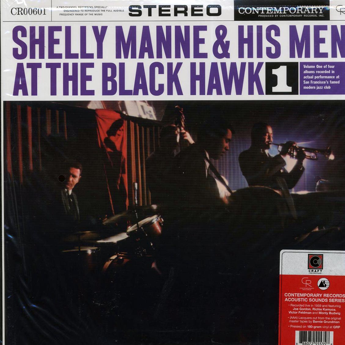 Shelly Manne & His Men - At The Black Hawk Volume 1 (180g) [New Vinyl LP]