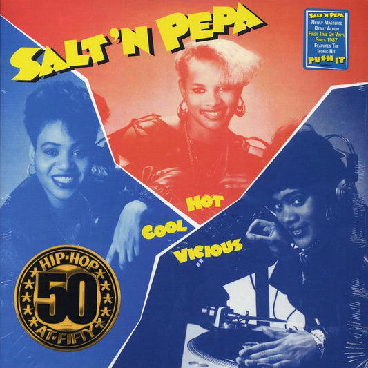 Salt 'N' Pepa - Hot Cool Vicious (blue vinyl) [New Vinyl LP]