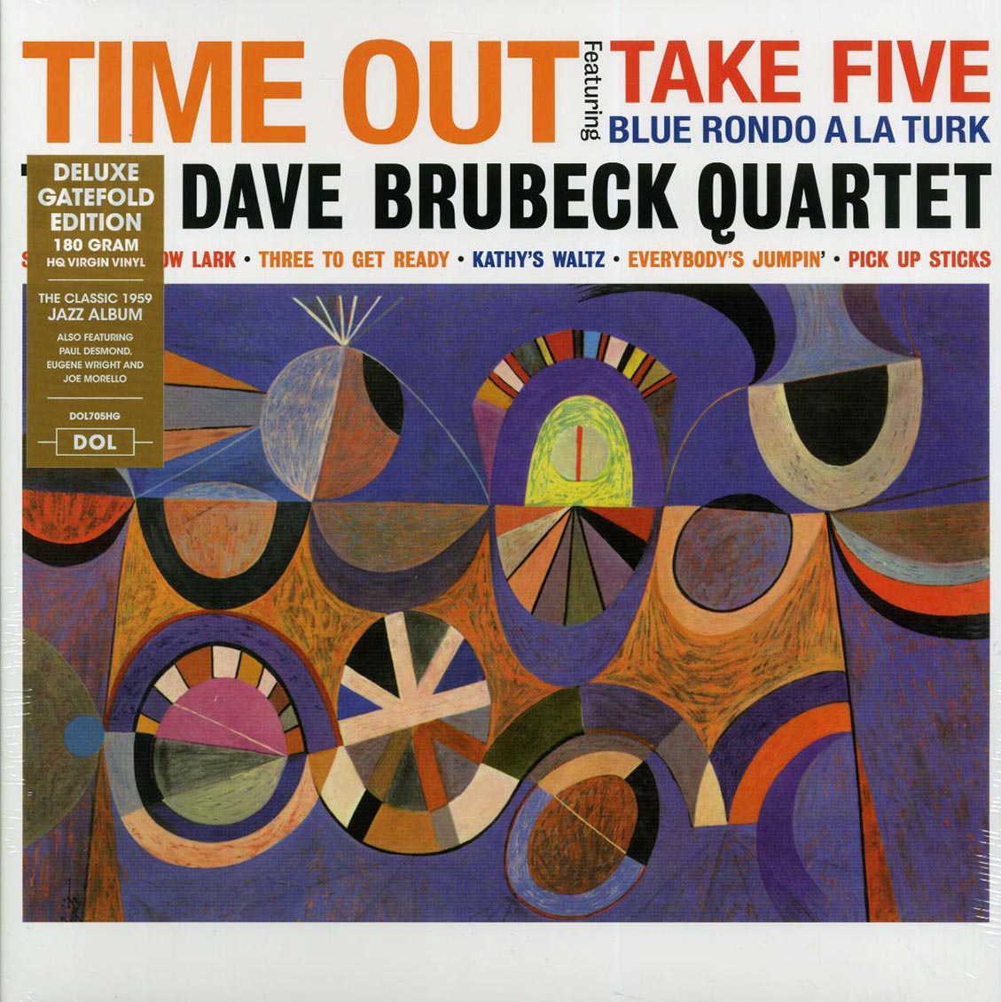 The Dave Brubeck Quartet - Time Out [New Vinyl Record LP]