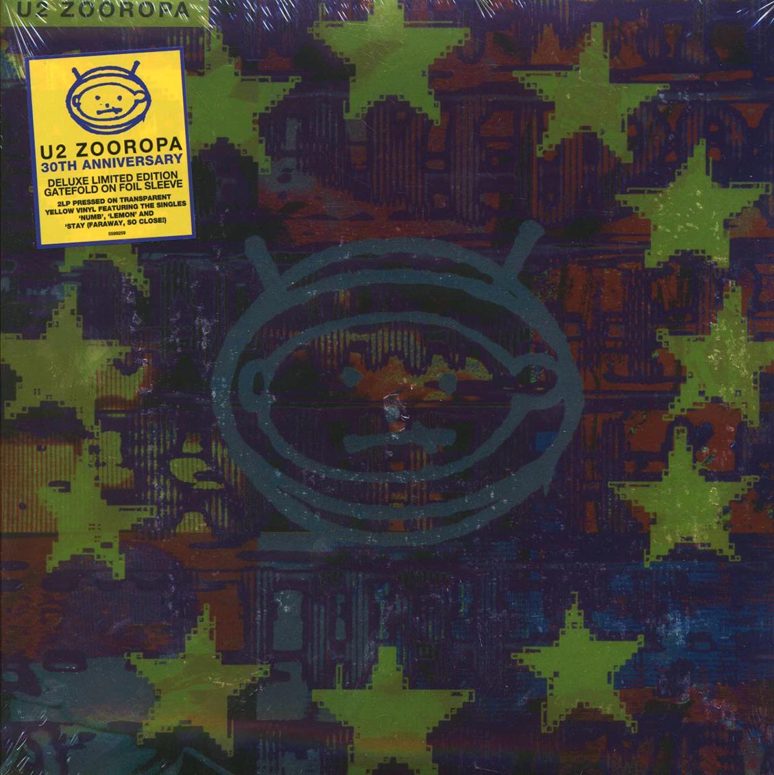 U2 - Zooropa (30th Anniv. Ed.) (ltd. ed.) (2xLP) (yellow vinyl) (deluxe edition) [New Vinyl Record LP]