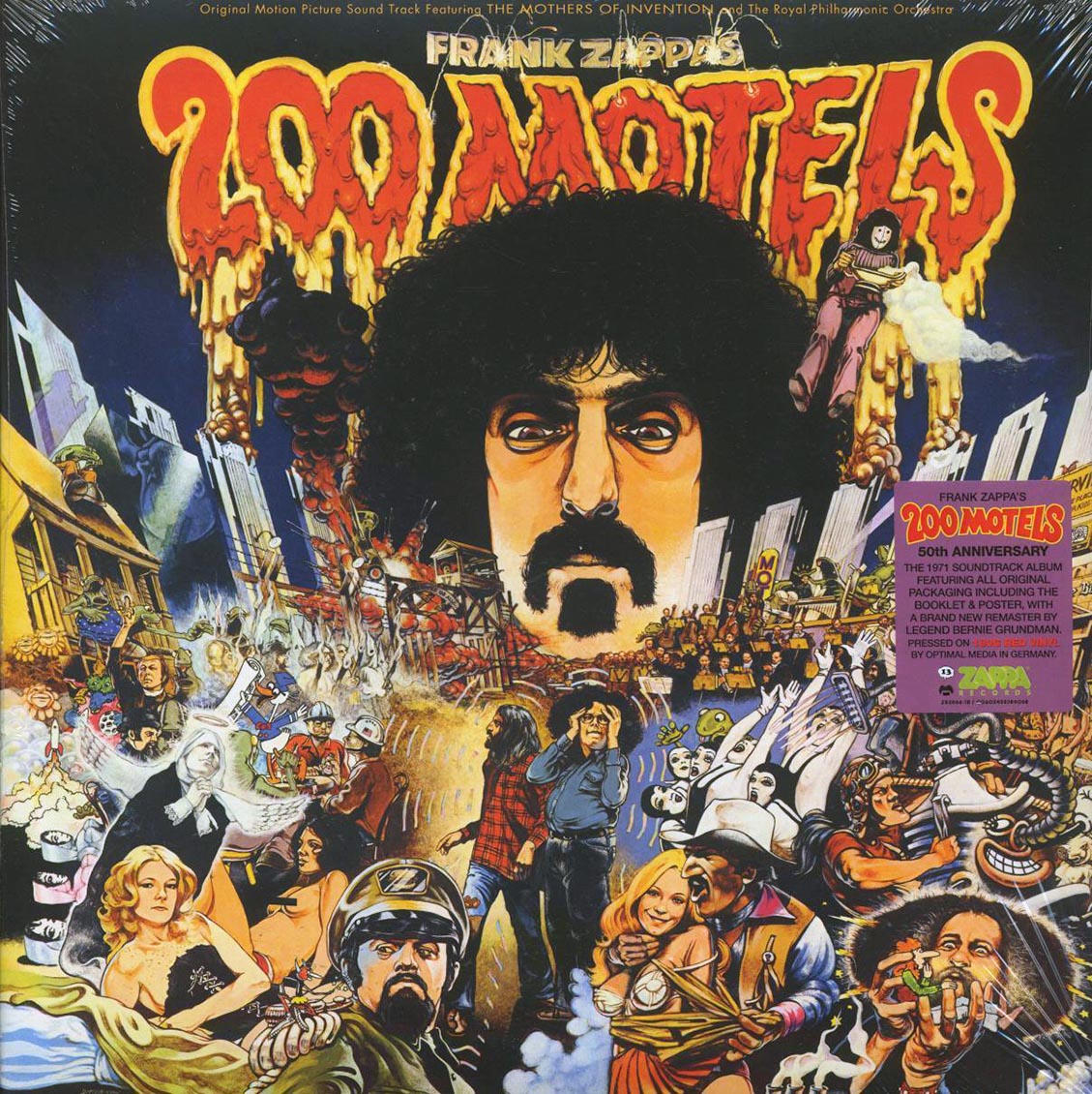 Frank Zappa - 200 Motels (ltd. ed.) (180g) (remastered) (red vinyl) [New Vinyl LP]