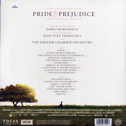 Dario Marianelli, Jean-Yves Thibaudet - Pride & Prejudice: Music From The Motion Picture (Twentieth Anniversary Edition) (ltd. ed.) (pink/baby blue swirl) [New Vinyl LP]