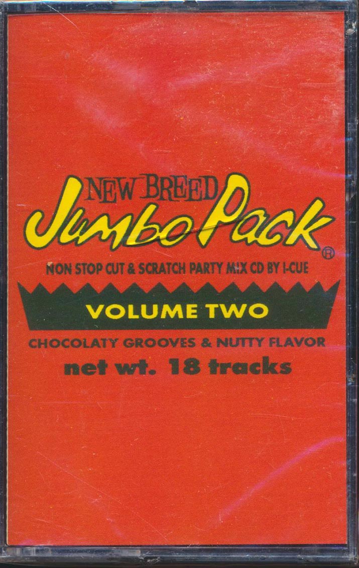 DJ Smash, Hustletron, Yardboy, The Prunes, Etc. - Jumbo Pack Volume 2: Non-stop Cut & Scratch Party Mix By I-Cue (orig. press) [New Cassette]