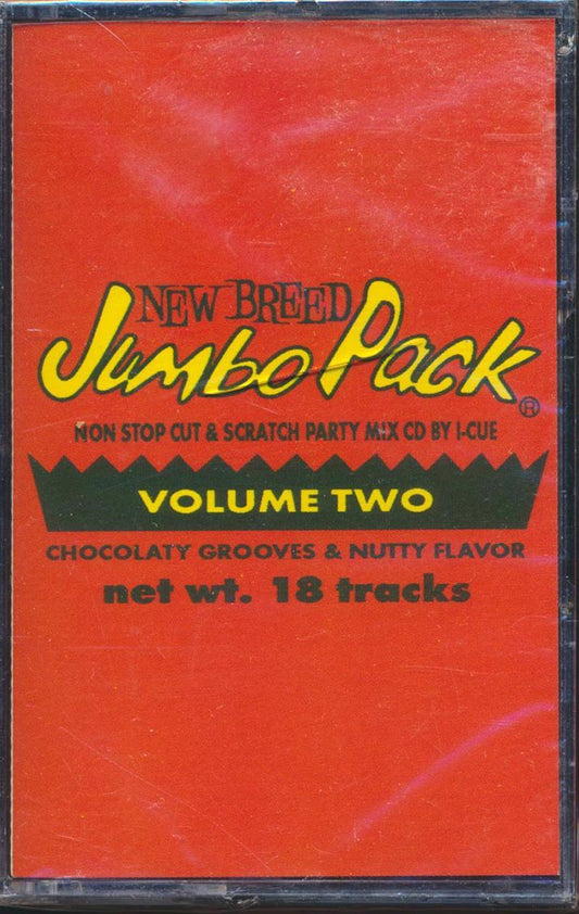 DJ Smash, Hustletron, Yardboy, The Prunes, Etc. - Jumbo Pack Volume 2: Non-stop Cut & Scratch Party Mix By I-Cue (orig. press) [New Cassette]