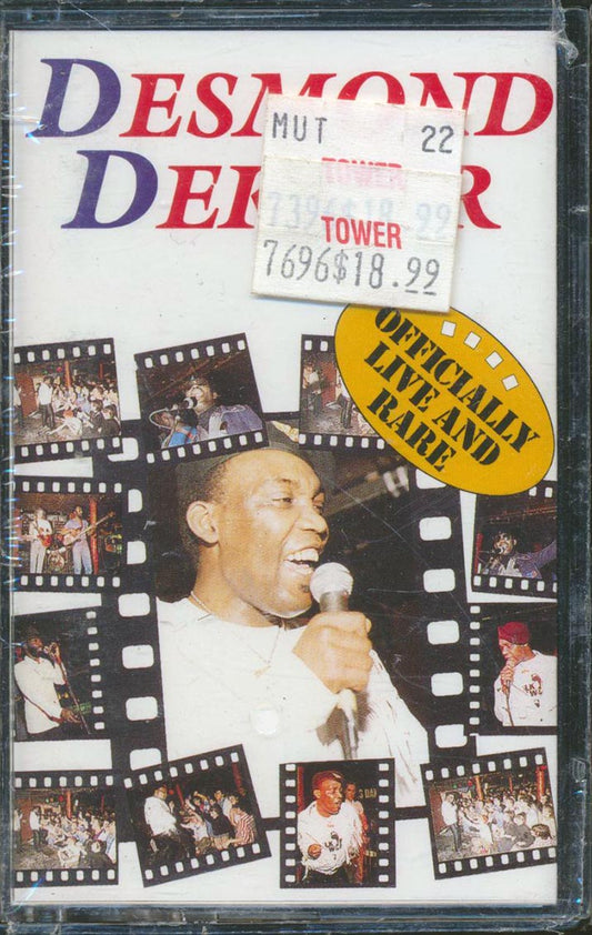 Desmond Dekker - Officially Live And Rare (orig. press) [New Cassette]