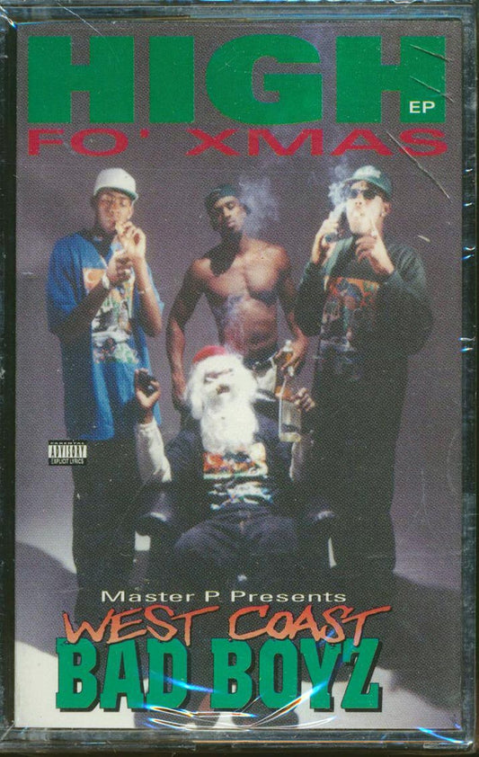 West Coast Bad Boyz - High Fo Xmas (orig. press) [New Cassette]