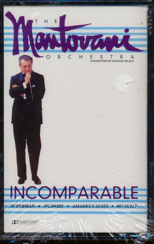 The Mantovani Orchestra - Incomparable (James Bond, Canon, Etc.) (orig. press) [New Cassette]