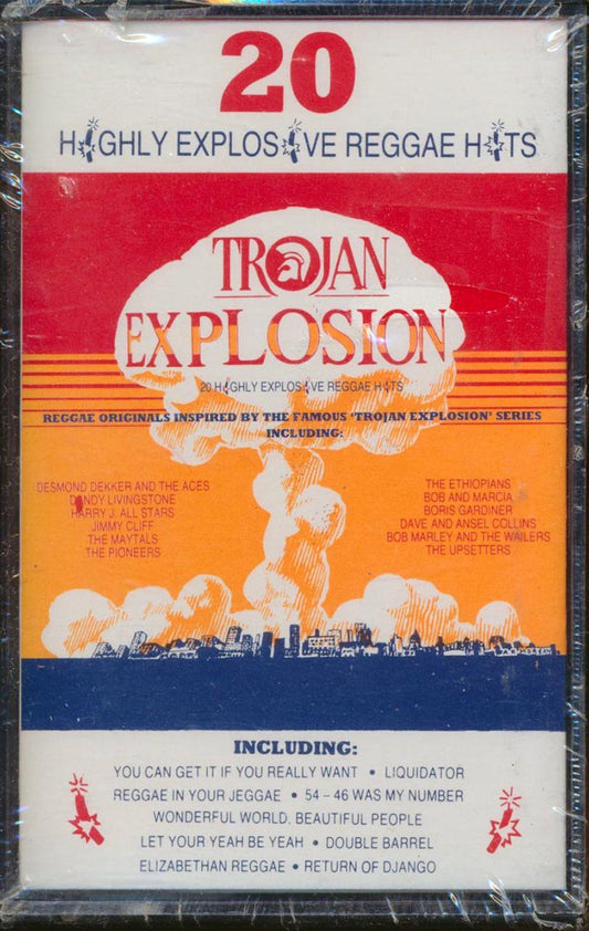 Toots & The Maytals, The Pioneers, The Upsetters, Desmond Dekker, Eric Donaldson, Etc. - Trojan Explision: 20 Highly Explosive Reggae Hits (orig. press) [New Cassette]