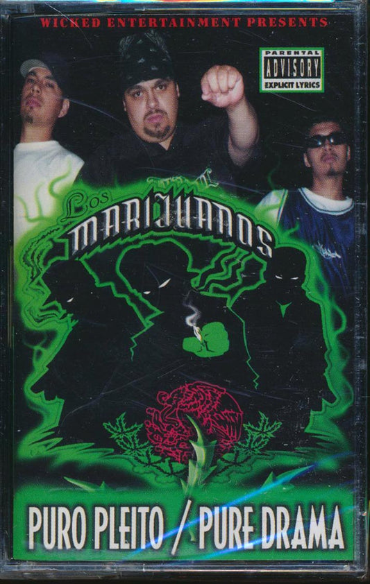 Los Marijuanos - Puro Pleito/pure Drama (orig. press) [New Cassette]