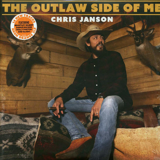 Chris Janson - The Outlaw Side Of Me (2xLP) (orange vinyl) [B] [New Vinyl Record LP]