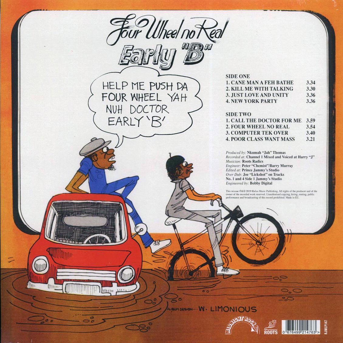 Early B - Four Wheel No Real [New Vinyl LP]