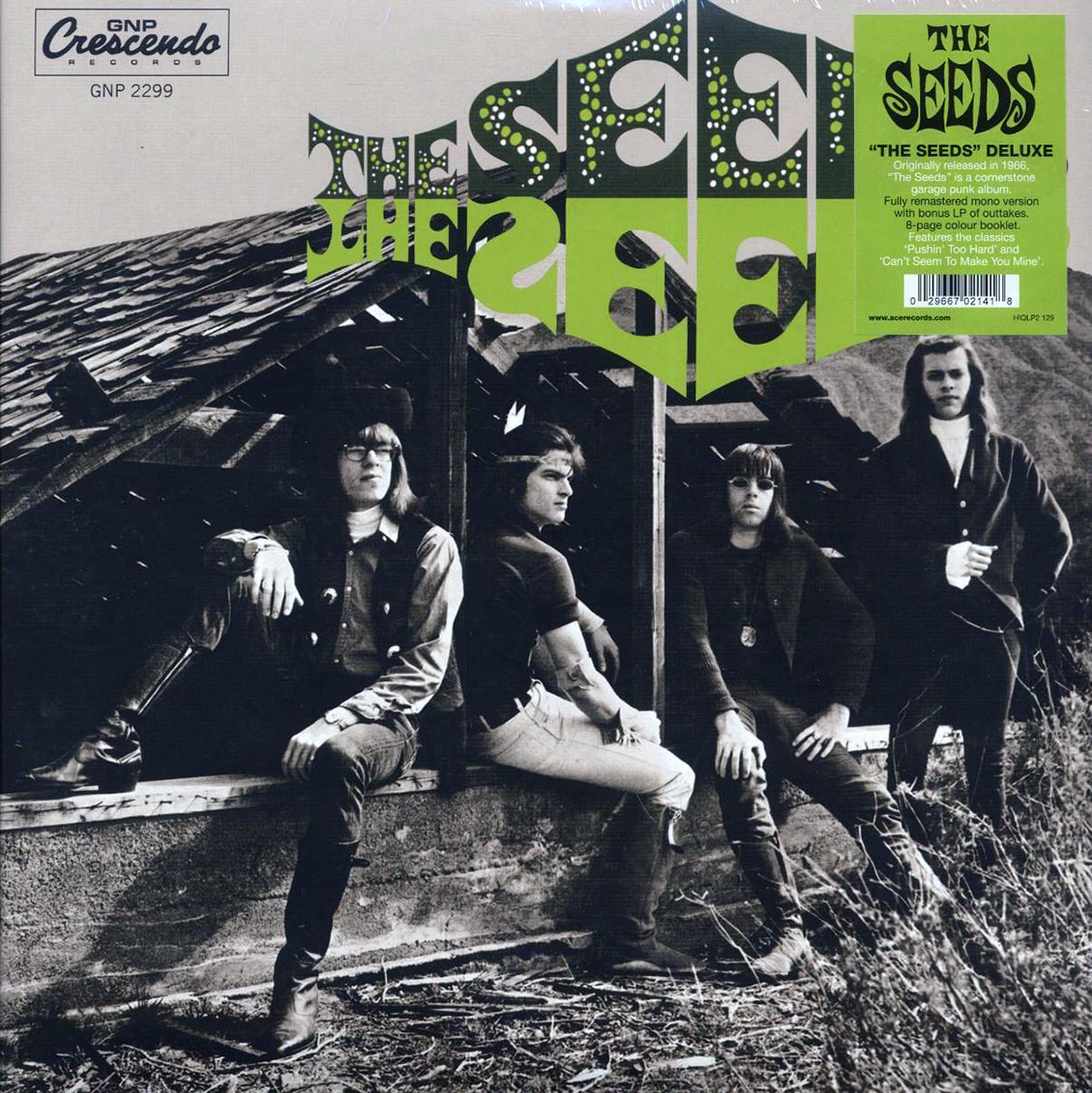 The Seeds - The Seeds (+9 bonus tracks) (mono) (2xLP) (180g) (deluxe edition) [New Vinyl Record LP]