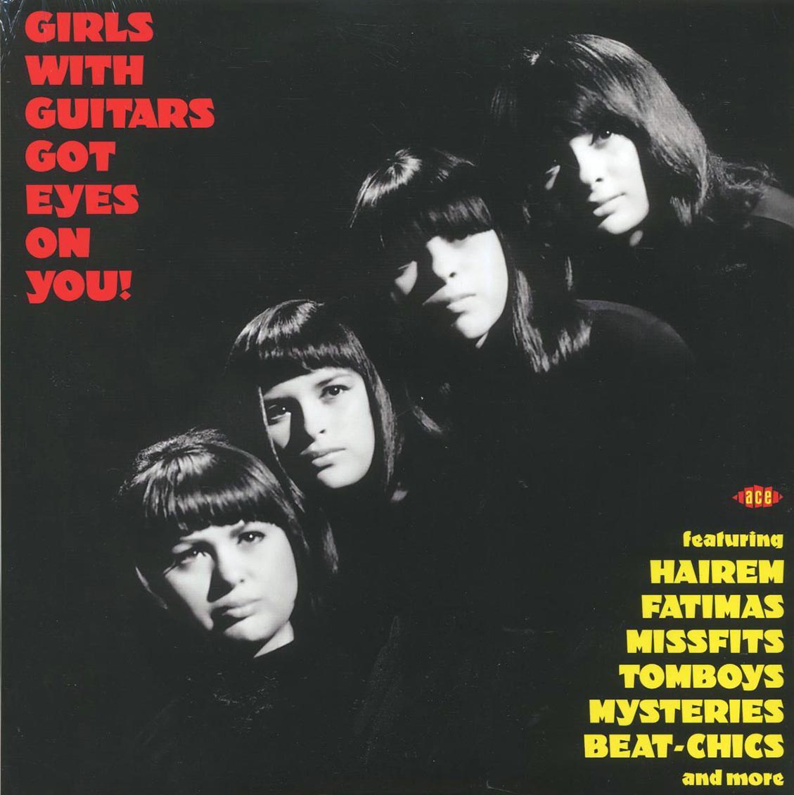 The Fatimas, The Hairem, The Girls, The Ace Of Cups, The Tomboys, Etc. - Girls With Guitars Got Eyes For You! (180g) [New Vinyl Record LP]