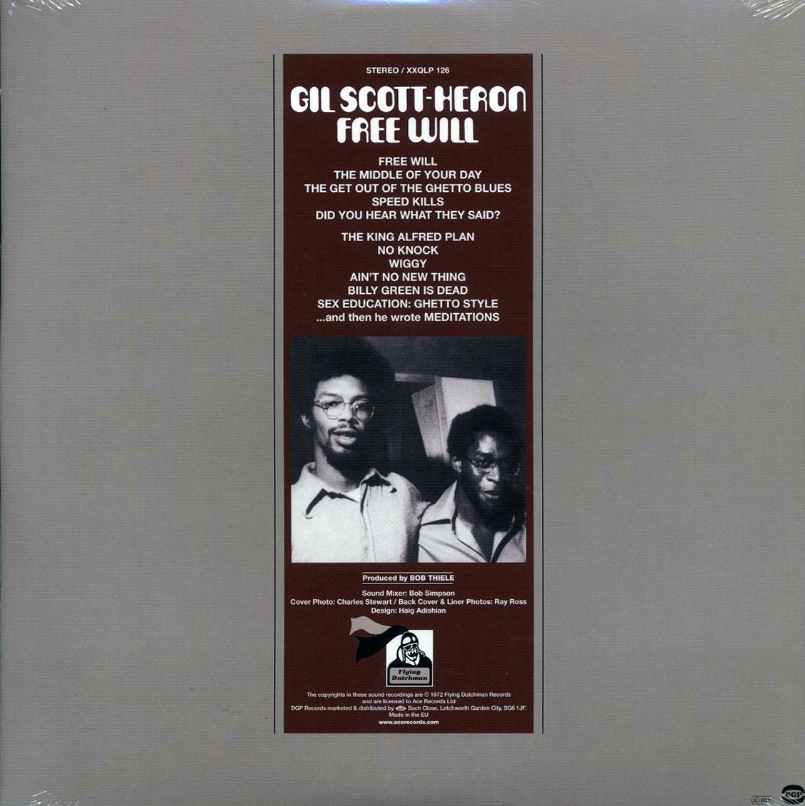 Gil Scott-Heron - Free Will (180g) [New Vinyl LP]