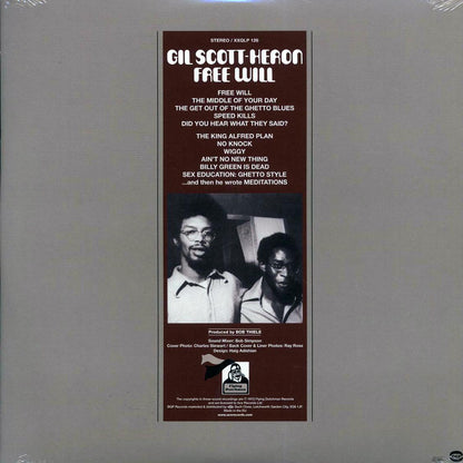 Gil Scott-Heron - Free Will (180g) [New Vinyl LP]