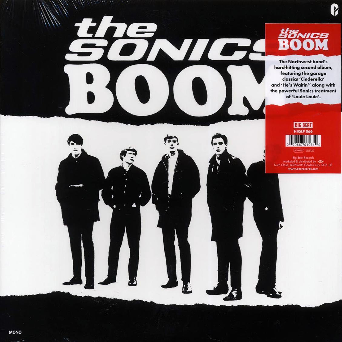 The Sonics - Boom (mono) (180g) [New Vinyl Record LP]