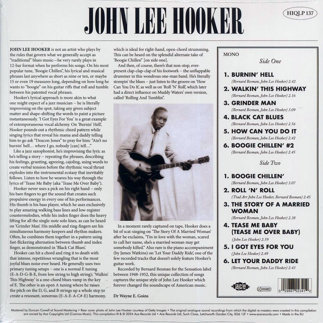 John Lee Hooker - Sensation: Documenting The Sensation Recordings, 1948-52 (mono) (180g) (remastered) [New Vinyl LP]