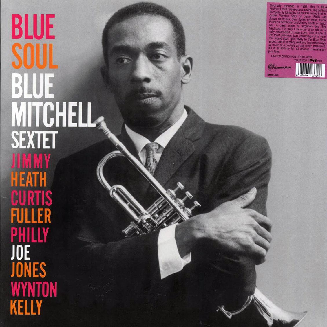 Blue Mitchell Sextet - Blue Soul (ltd. 500 copies made) (clear vinyl) [New Vinyl Record LP]