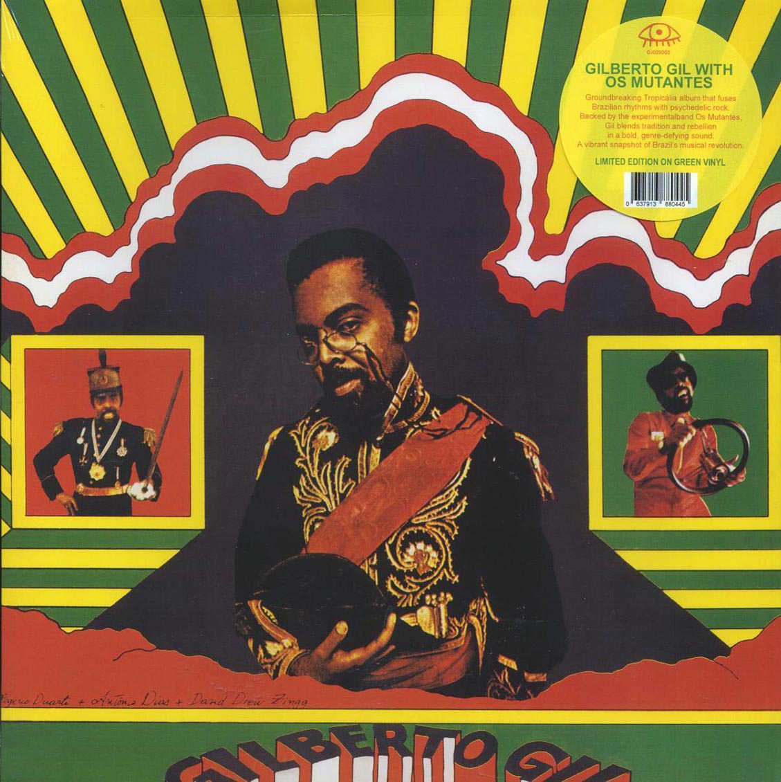 Gilberto Gil - Gilberto Gil (green vinyl) [New Vinyl Record LP]
