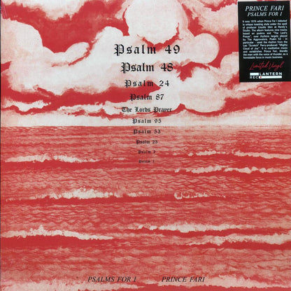 Prince Far I - Psalms For I [New Vinyl Record LP]