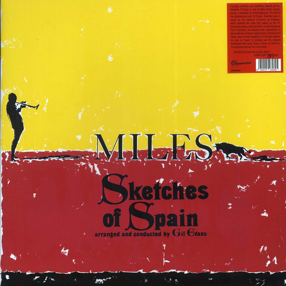 Miles Davis - Sketches Of Spain (ltd. 500 copies made) (clear vinyl) [New Vinyl Record LP]