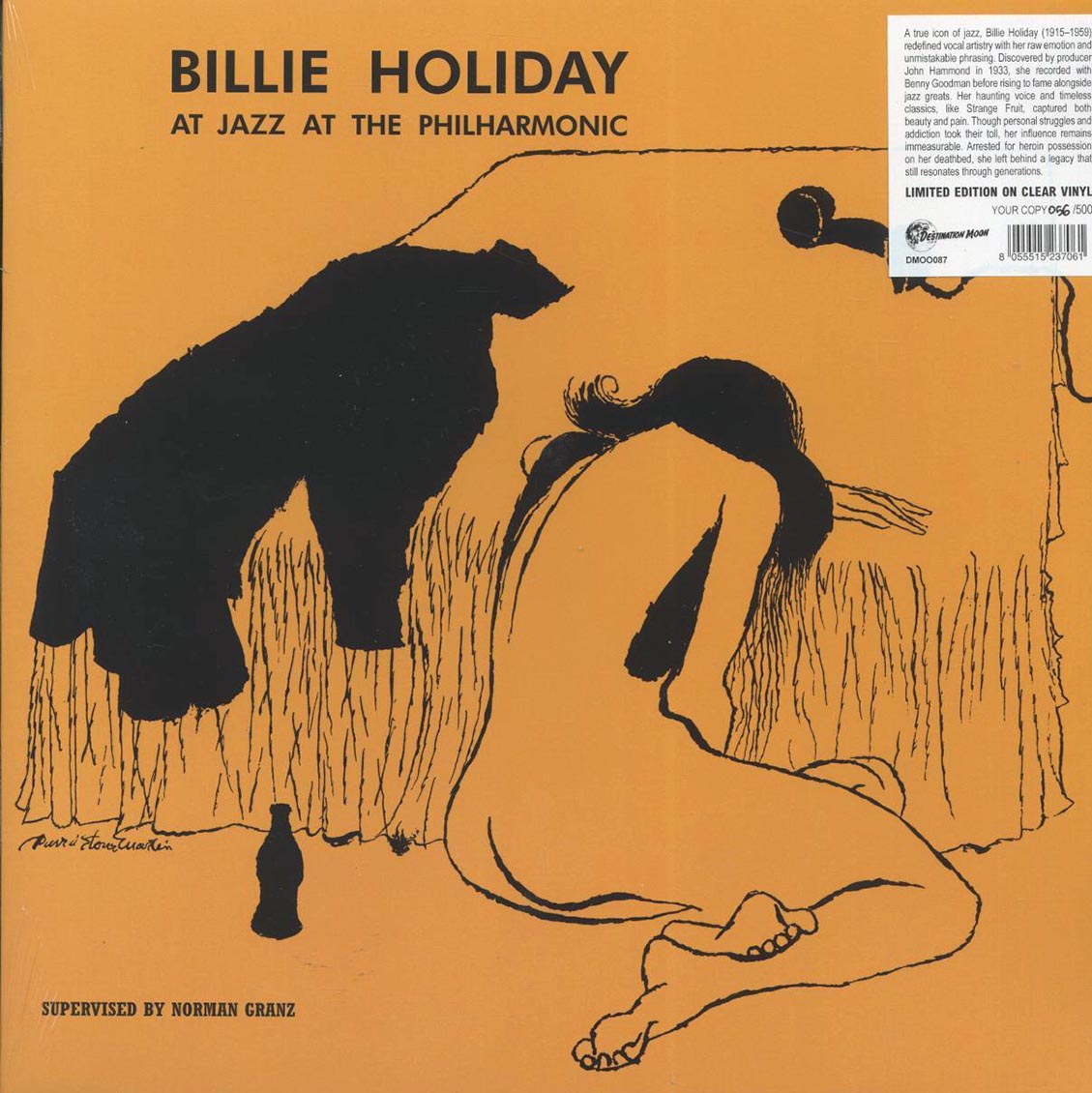 Billie Holiday - At Jazz At The Philharmonic (ltd. 500 copies made) (clear vinyl) [New Vinyl Record LP]