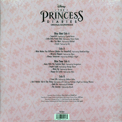 Mandy Moore, Backstreet Boys, Krystal Harris, Etc. - The Pricess Diaries: Original Soundtrack (2xLP) (clear/blue splatter vinyl) [New Vinyl LP]