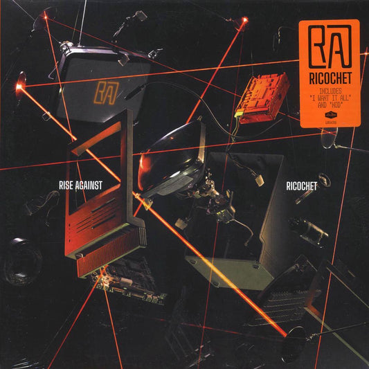 Rise Against - Ricochet (ltd. 500 copies made) (orange smoke vinyl) [New Vinyl Record LP]