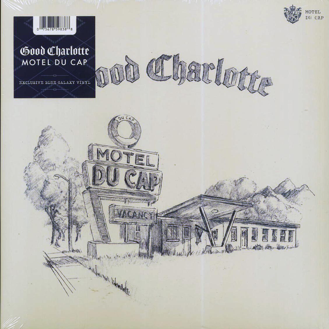 Good Charlotte - Motel Du Cap (blue galaxy vinyl) [New Vinyl Record LP]