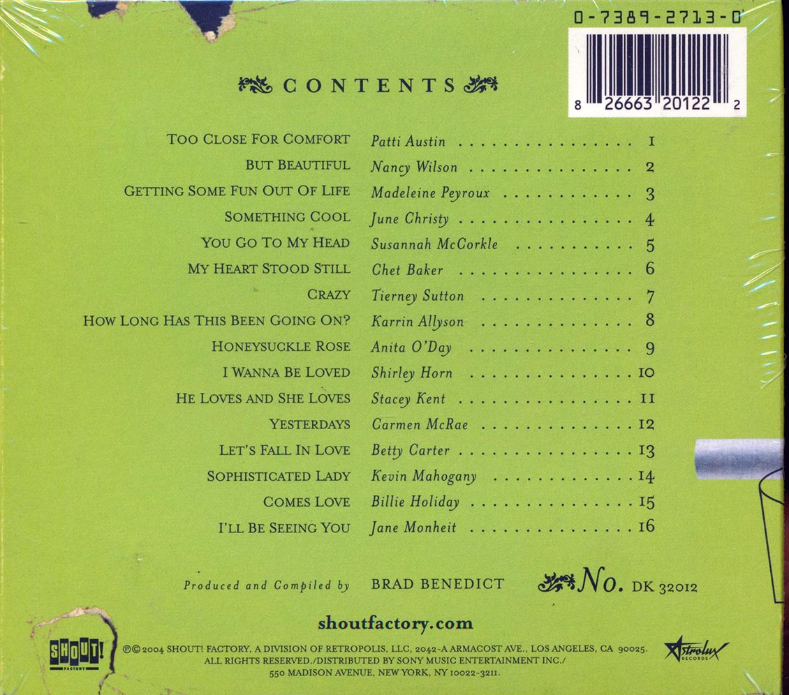 Nancy Wilson, Chet Baker, Patti Austin, Billie Holiday, Etc. - Wonderland Love Stories Chapter 3: Something Warm Something Cool (incl. 12-page booklet) [New CD]