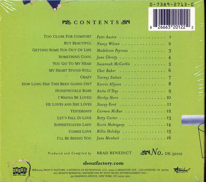 Nancy Wilson, Chet Baker, Patti Austin, Billie Holiday, Etc. - Wonderland Love Stories Chapter 3: Something Warm Something Cool (incl. 12-page booklet) [New CD]