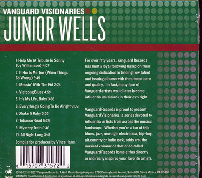 Jr. Wells - Vanguard Visionaries [New CD]