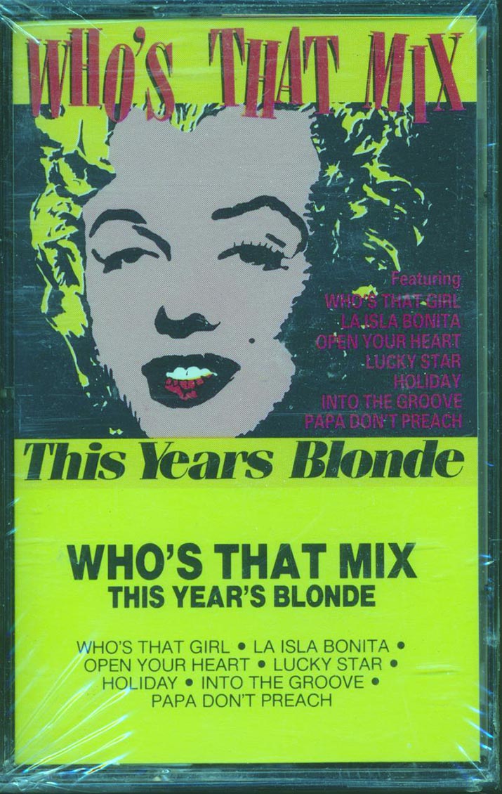 This Year's Blonde - Who's That Mix (Madonna Covers) [New Cassette]