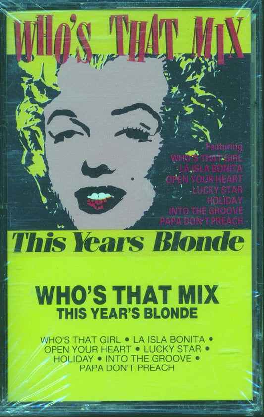 This Year's Blonde - Who's That Mix (Madonna Covers) [New Cassette]