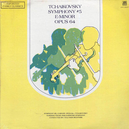 Tchaikovsky, Norddeutsche Philharmonic Symphony, Walther Richters - Tchaikovsky Symphony #5, E-minor Opus 64 (orig. press) [New Vinyl LP]
