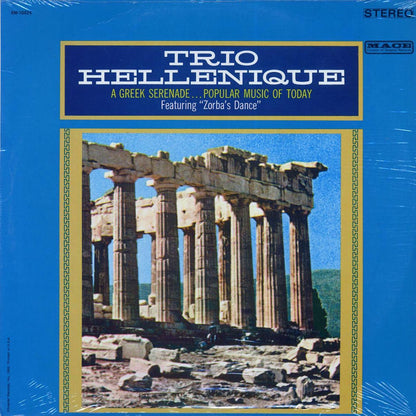 Trio Hellenique - A Greek Serenade, Popular Music Of Today Featuring Zorba's Dance (orig. press) [New Vinyl LP]