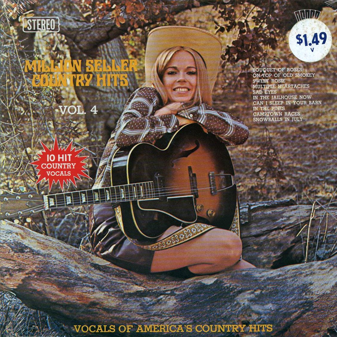 Various - Million Seller Country Hits Volume 4 (orig. press) [New Vinyl Record LP]