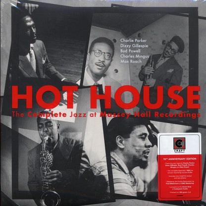 Charlie Parker, Dizzy Gillespie, Bud Powell, Charles Mingus, Max Roach - Hot House: The Complete Jazz At Massey Hall Recordings (Live 1953) (ltd. ed.) (3xLP) (box set) (180g) [New Vinyl LP]