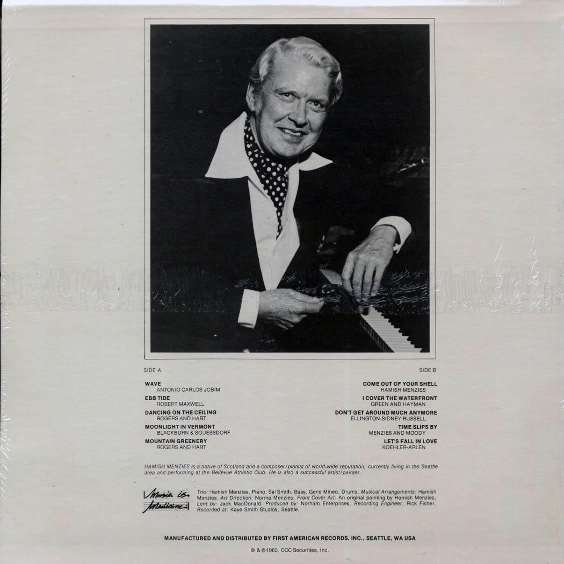 Hamish Menzies - Jazz Tracks (1980 FIRST PRESS) (orig. press) [New Vinyl LP]
